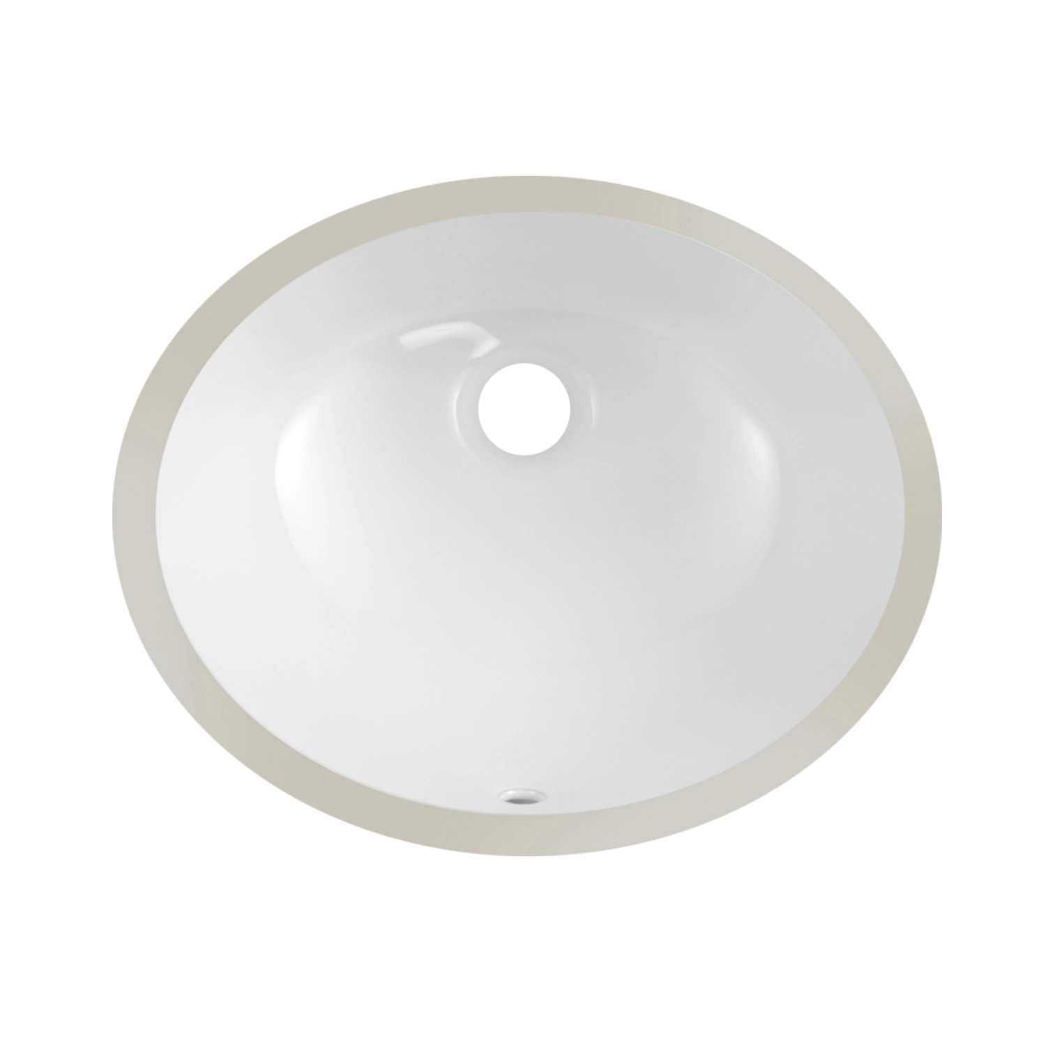 17'' vitreous china small undermount bathroom sink MU-1017C, made by top undermount sink supplier in China -- meilong ceramics